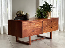 Load image into Gallery viewer, Mid-Century Low Chest of Drawers/Media Cabinet