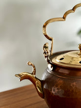 Load image into Gallery viewer, Collectible Hammered Copper & Brass Pot