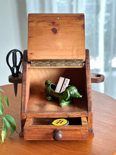 Load image into Gallery viewer, Vintage Storage Cabinet With Flip-Up Lid