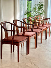 Load image into Gallery viewer, Set Of Six Vintage Hans J. Wegner Style "China" Chairs