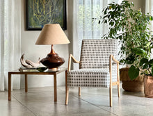 Load image into Gallery viewer, Open Armchair with Scandinavian Influences