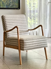 Load image into Gallery viewer, Open Armchair with Scandinavian Influences