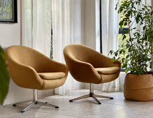 Load image into Gallery viewer, Pair of Zodiac Upholstered Chairs