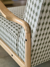 Load image into Gallery viewer, Open Armchair with Scandinavian Influences