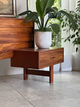 Load image into Gallery viewer, Mid-Century Headboard & Pedestals