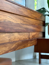 Load image into Gallery viewer, Mid-Century Headboard & Pedestals