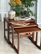 Load image into Gallery viewer, Imbuia Nest of Tables