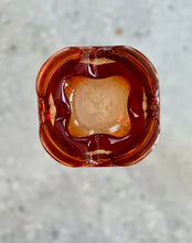 Load image into Gallery viewer, Ruby and Amber Murano Ashtray