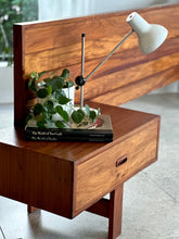 Load image into Gallery viewer, Mid-Century Headboard & Pedestals