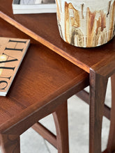 Load image into Gallery viewer, Imbuia Nest of Tables