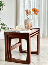 Load image into Gallery viewer, Imbuia Nest of Tables