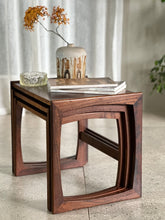 Load image into Gallery viewer, Imbuia Nest of Tables