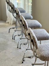 Load image into Gallery viewer, Set Of 5 Retro Bar Chairs / Stools