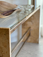 Load image into Gallery viewer, Travertine Console