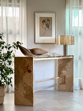 Load image into Gallery viewer, Travertine Console