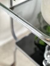Load image into Gallery viewer, Art Deco Style, Chromed Drinks Cart