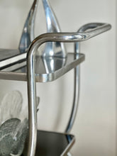 Load image into Gallery viewer, Art Deco Style, Chromed Drinks Cart