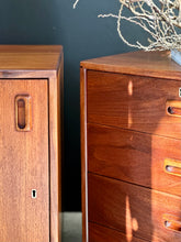 Load image into Gallery viewer, Pair of Mid-Century, Danish-Style Pedestals