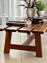 Load image into Gallery viewer, Solid Kiaat Coffee Table | Bench by Kallenbach