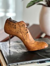 Load image into Gallery viewer, Vintage Wooden Shoemaker’s Lasts (Mould)