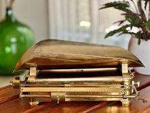Load image into Gallery viewer, Vintage Brass Baby Scale - Stathmos, Sweden