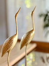 Load image into Gallery viewer, Brass Crane | Heron Figurine