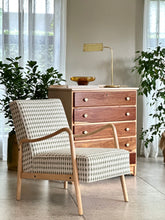Load image into Gallery viewer, Open Armchair with Scandinavian Influences