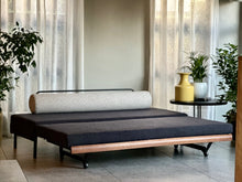 Load image into Gallery viewer, Vintage Sleeper Couch/Daybed - Steel Frame