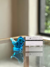 Load image into Gallery viewer, Quirky Glass Blue Bird