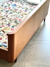 Load image into Gallery viewer, Art Deco-Style King Bed with Pedestals