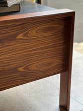Load image into Gallery viewer, Mid-Century Kiaat Desk with 6 Drawers