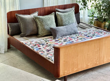 Load image into Gallery viewer, Art Deco-Style King Bed with Pedestals