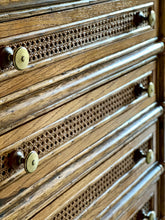 Load image into Gallery viewer, Vintage Cane Chest of Drawers