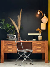 Load image into Gallery viewer, Pair of Lucite & Steel Chairs