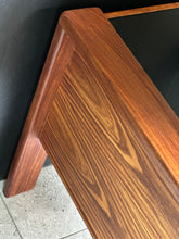 Load image into Gallery viewer, Mid-Century Kiaat Desk with 6 Drawers