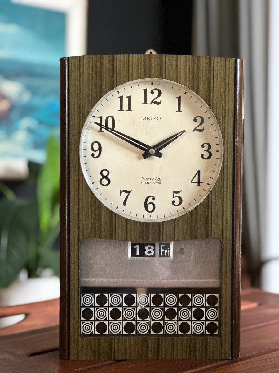 Vintage Seiko Sonola Clock – RE-TREND