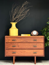 Load image into Gallery viewer, Mid-Century Kiaat Chest