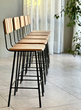 Load image into Gallery viewer, Set of Five Retro Bar Chairs