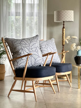 Load image into Gallery viewer, Pair Of Lubis Armchairs - Oak and Elm
