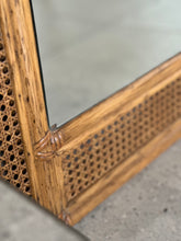Load image into Gallery viewer, Vintage Cane Dresser, Stool & Mirror