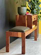 Load image into Gallery viewer, Retro Kiaat Telephone Table