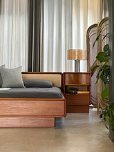 Load image into Gallery viewer, Danish Teak, King Floating Platform Bed By Kibaek Møbelfabrik