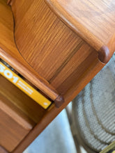 Load image into Gallery viewer, Danish Teak, King Floating Platform Bed By Kibaek Møbelfabrik