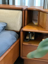 Load image into Gallery viewer, Danish Teak, King Floating Platform Bed By Kibaek Møbelfabrik