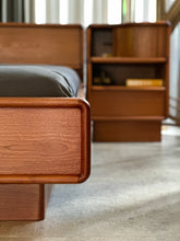 Load image into Gallery viewer, Danish Teak, King Floating Platform Bed By Kibaek Møbelfabrik