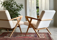 Load image into Gallery viewer, Pair of MCM Occasional Chairs