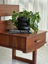 Load image into Gallery viewer, Retro Kiaat Queen Headboard & Pedestals