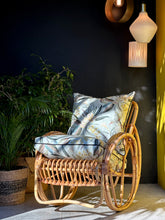 Load image into Gallery viewer, Cane Rocking Chair and Footstool