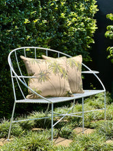 Load image into Gallery viewer, Vintage Garden Bench - Restored & Powder coated