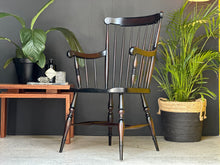 Load image into Gallery viewer, Vintage, Windsor Style Spindle Back Occasional Chair